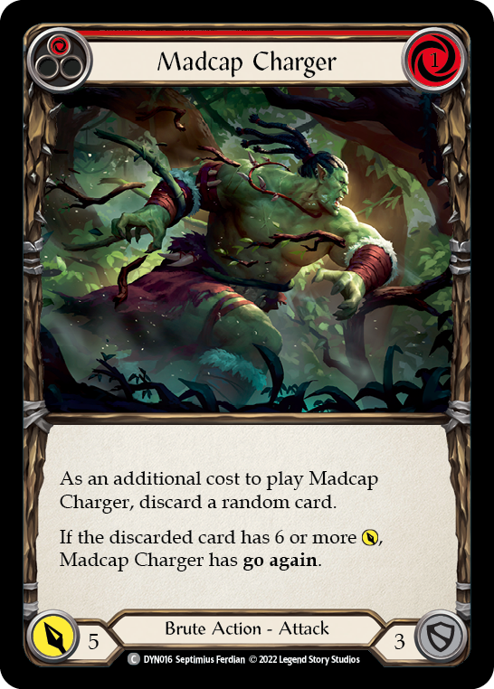 Madcap Charger (Red) [DYN016] (Dynasty) | Good Games Modbury