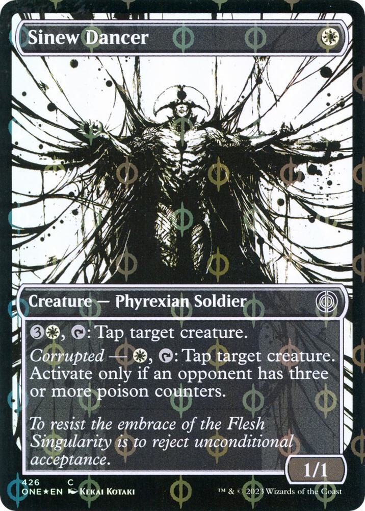 Sinew Dancer 426/271 (Phyrexia: All Will Be One)  - Showcase Compleat Foil | Good Games Modbury