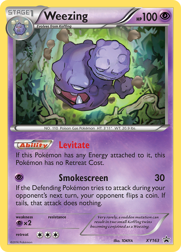 Weezing (XY163) [XY: Black Star Promos] | Good Games Modbury