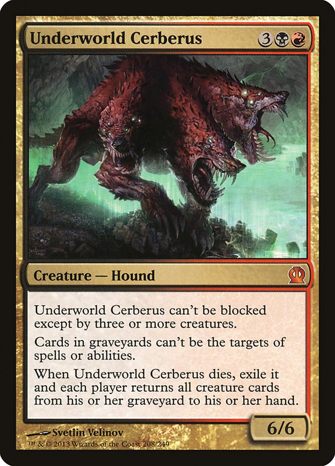 Underworld Cerberus 208/249 (Theros)  | Good Games Modbury