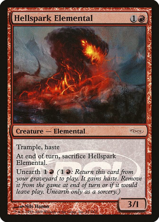 Hellspark Elemental 25/79 (WPN & Gateway Promos)  - Foil | Good Games Modbury