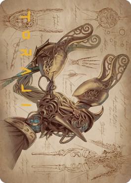 Self Assembler Art Card Gold Stamped Signature 77 (Art Series: The Brothers' War)  | Good Games Modbury