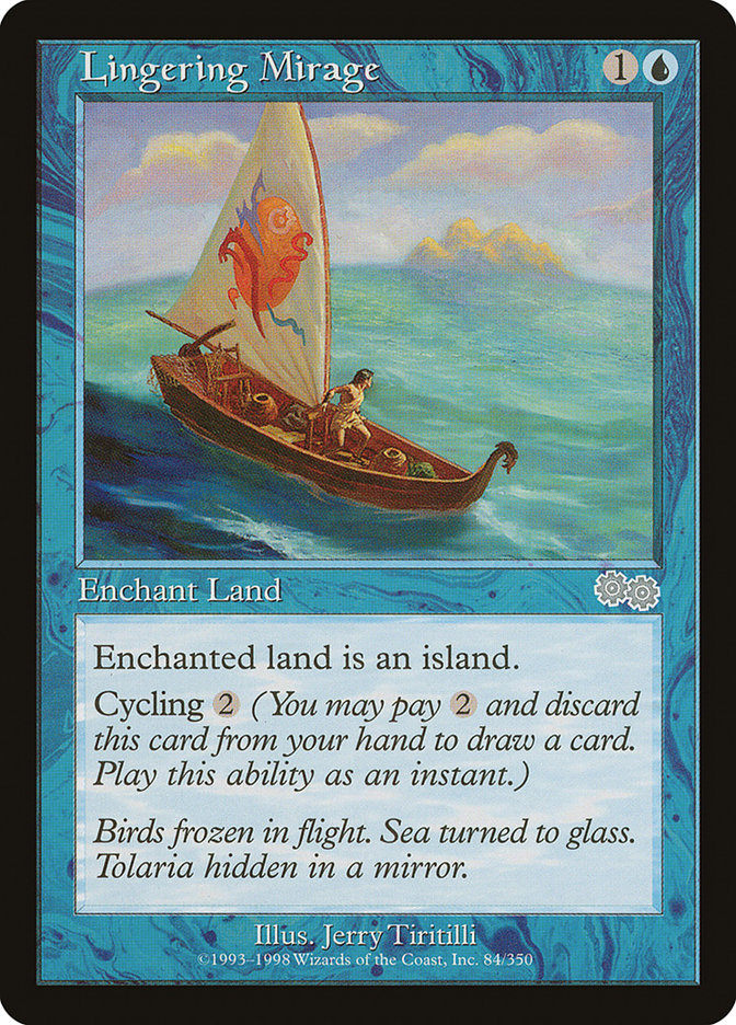 Lingering Mirage 84/350 (Urza's Saga)  | Good Games Modbury