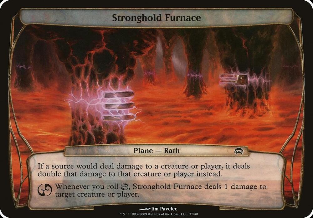 Stronghold Furnace Planechase 37/40 (Oversize Cards)  | Good Games Modbury