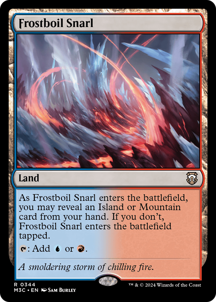 Frostboil Snarl [Modern Horizons 3 Commander] | Good Games Modbury