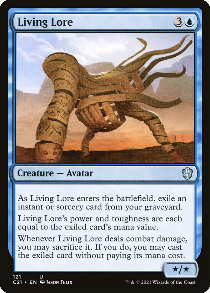 Living Lore 121/81 (Commander 2021)  | Good Games Modbury
