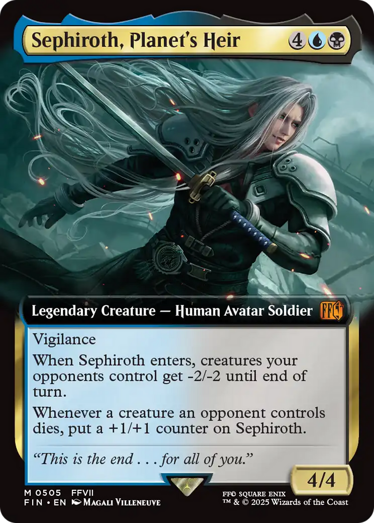 Sephiroth, Planet's Heir (Extended Art) [FINAL FANTASY] | Good Games Modbury