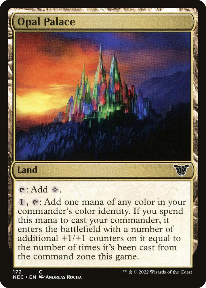 Opal Palace 172/38 (Commander: Kamigawa: Neon Dynasty)  | Good Games Modbury