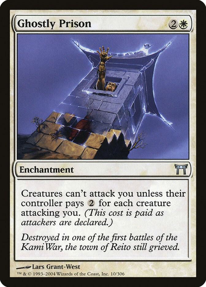 Ghostly Prison 10/306 (Champions of Kamigawa)  - Foil | Good Games Modbury