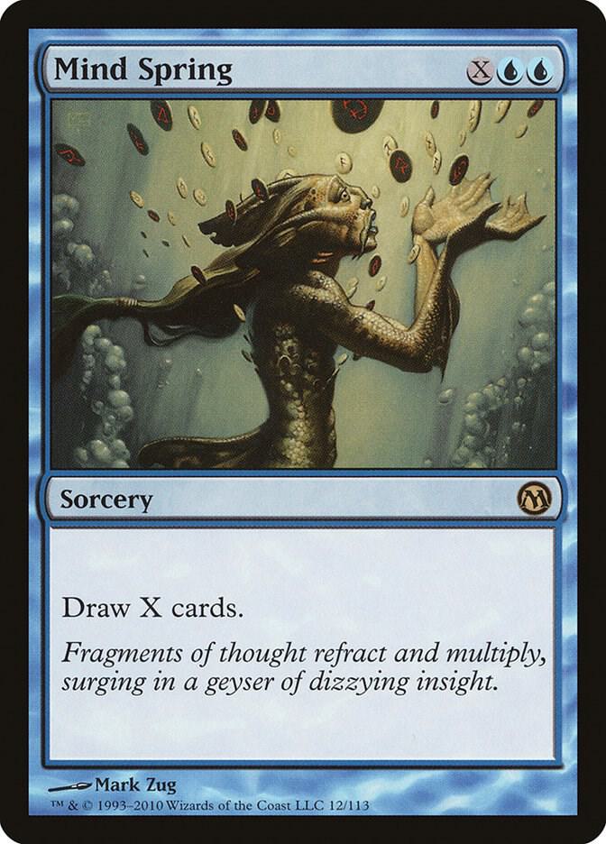 Mind Spring 12/113 (Duels of the Planeswalkers)  | Good Games Modbury