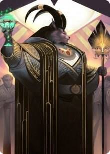 Jetmir Nexus of Revels Art Card 68 81 68 (Art Series: Streets of New Capenna)  | Good Games Modbury