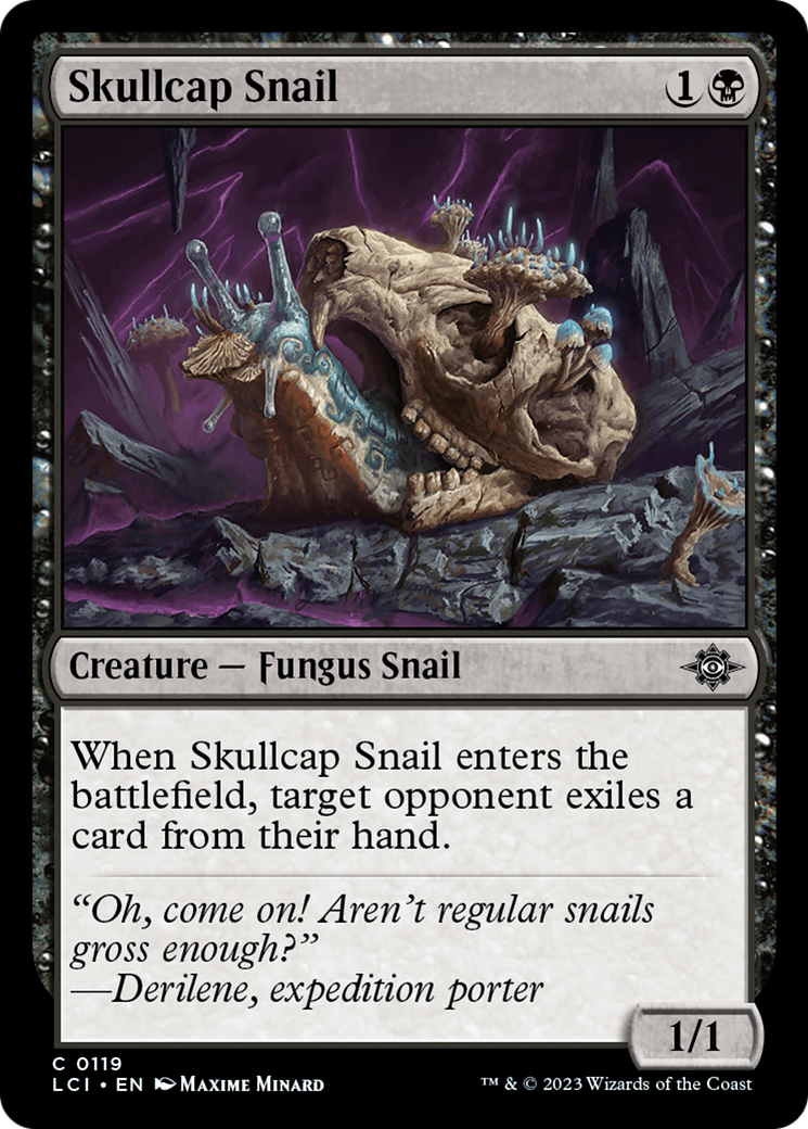 Skullcap Snail [The Lost Caverns of Ixalan] | Good Games Modbury