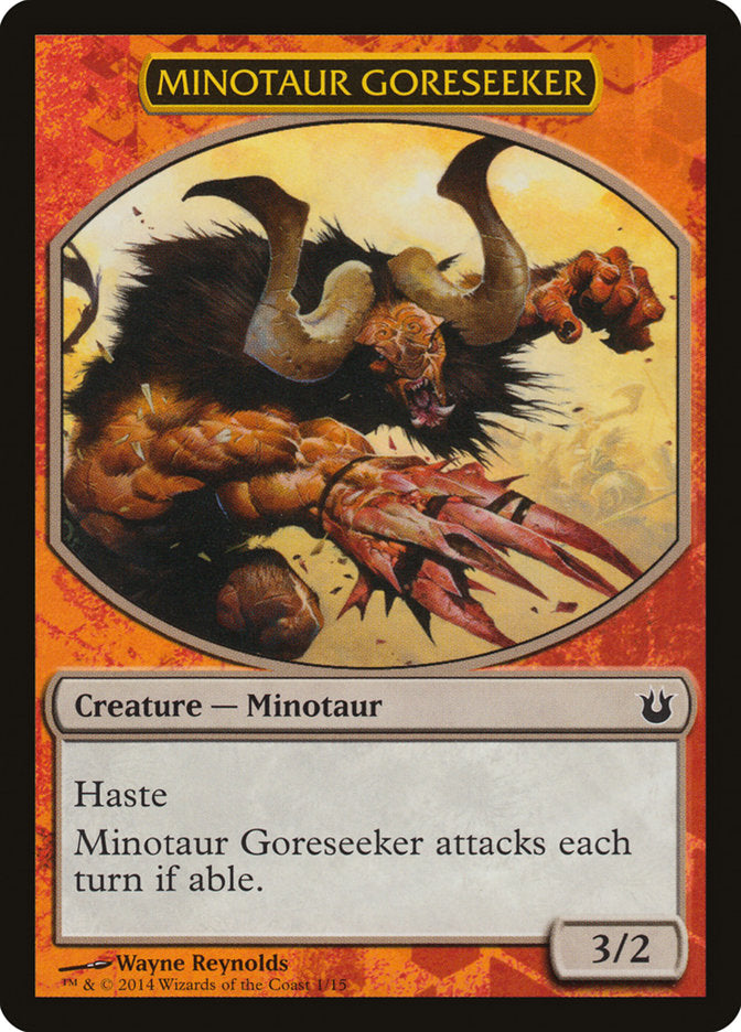 Minotaur Goreseeker [Born of the Gods Battle the Horde] | Good Games Modbury