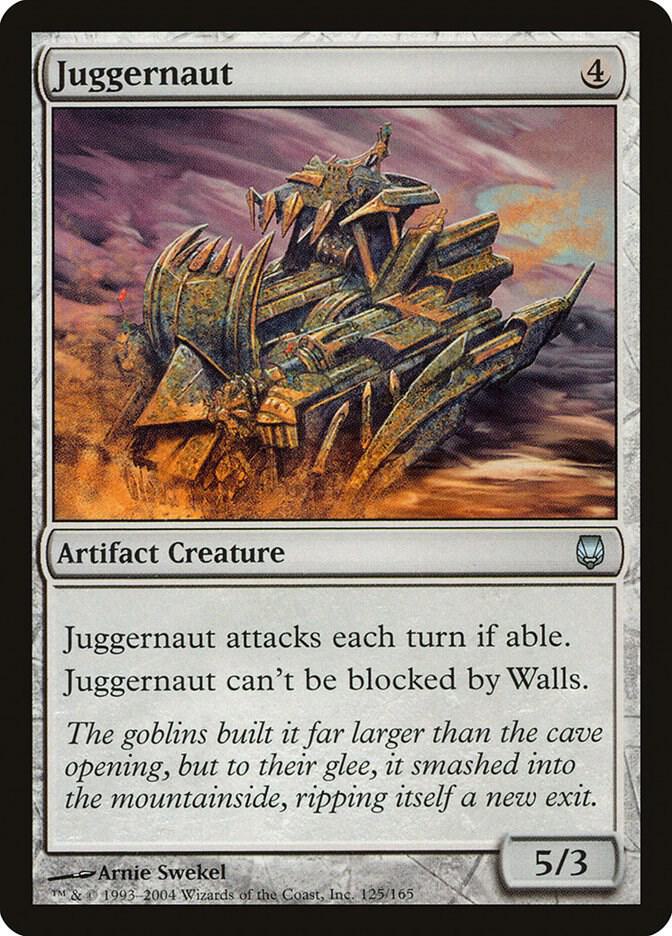 Juggernaut 125/165 (Darksteel)  - Foil | Good Games Modbury