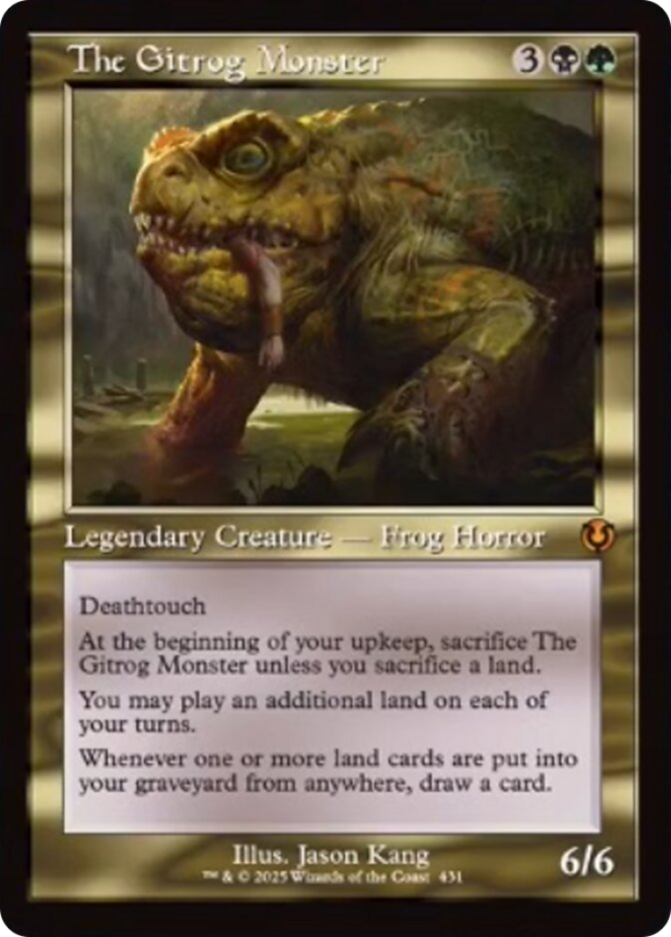 The Gitrog Monster (Retro Frame) [Innistrad Remastered] | Good Games Modbury
