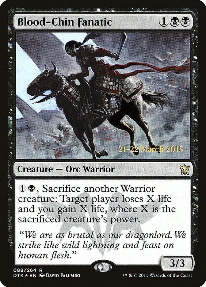 Blood Chin Fanatic 88s/51 (Prerelease Cards)  - Foil | Good Games Modbury