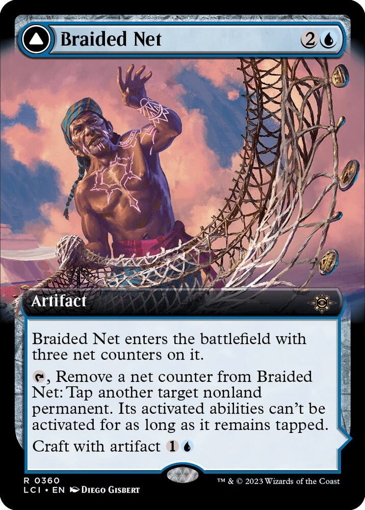 Braided Net // Braided Quipu 360/291 (The Lost Caverns of Ixalan)  - Extended Art | Good Games Modbury