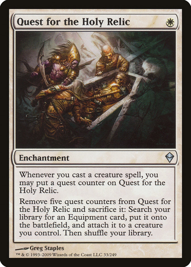 Quest for the Holy Relic 33/249 (Zendikar)  | Good Games Modbury