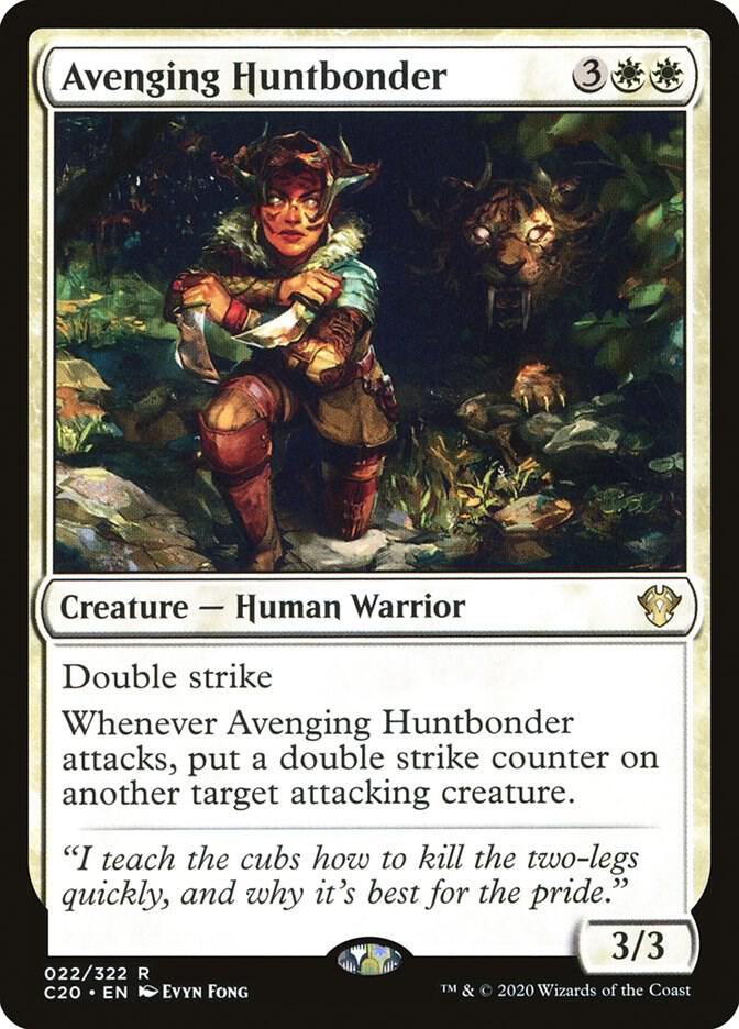 Avenging Huntbonder 22/322 (Commander 2020)  | Good Games Modbury