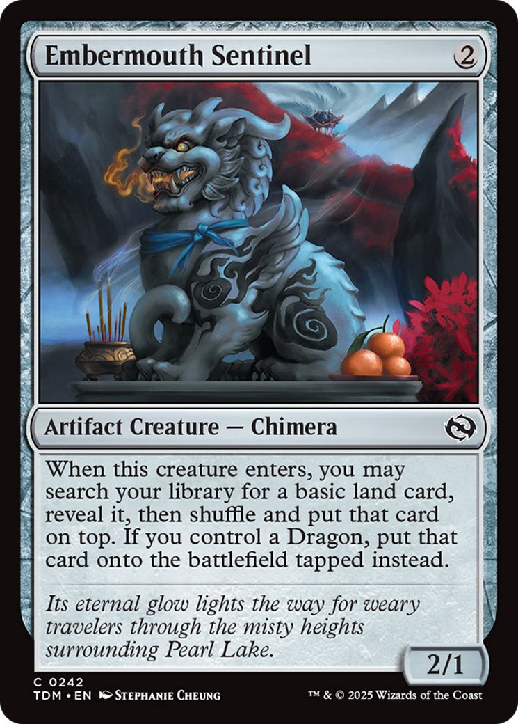 Embermouth Sentinel [Tarkir: Dragonstorm] | Good Games Modbury