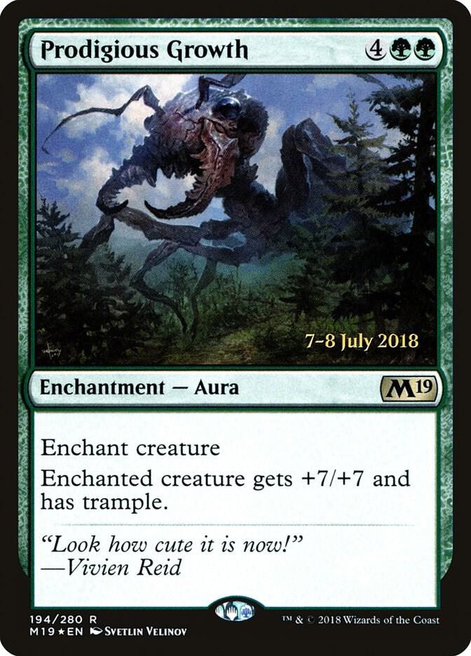 Prodigious Growth 194s/95 (Prerelease Cards)  - Foil | Good Games Modbury