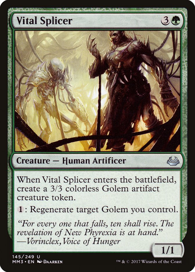 Vital Splicer 145/249 (Modern Masters 2017)  - Foil | Good Games Modbury