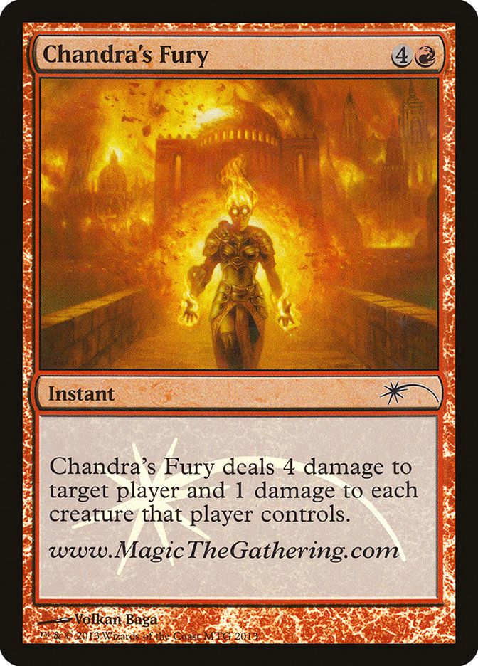 Chandra's Fury (Convention) [URL/Convention Promos] | Good Games Modbury