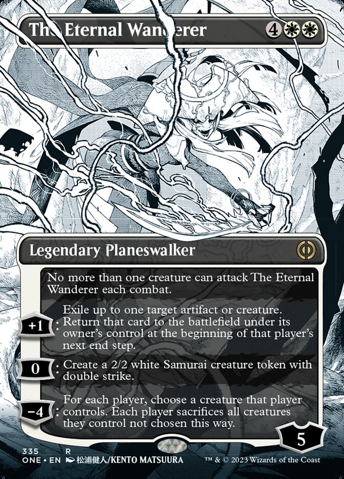 The Eternal Wanderer (Borderless Manga) [Phyrexia: All Will Be One] | Good Games Modbury