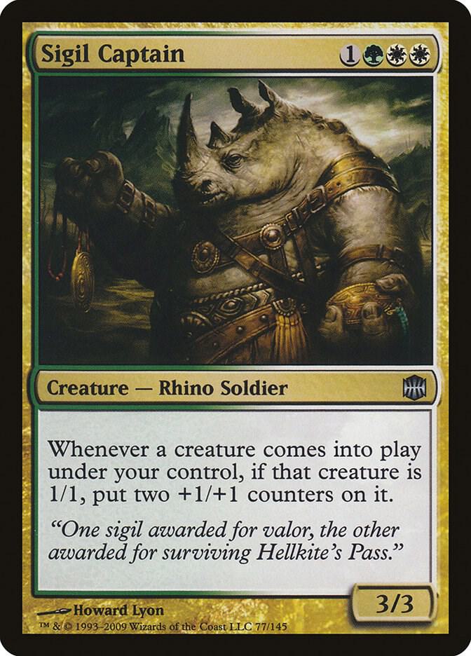 Sigil Captain 77 (Alara Reborn)  - Foil | Good Games Modbury