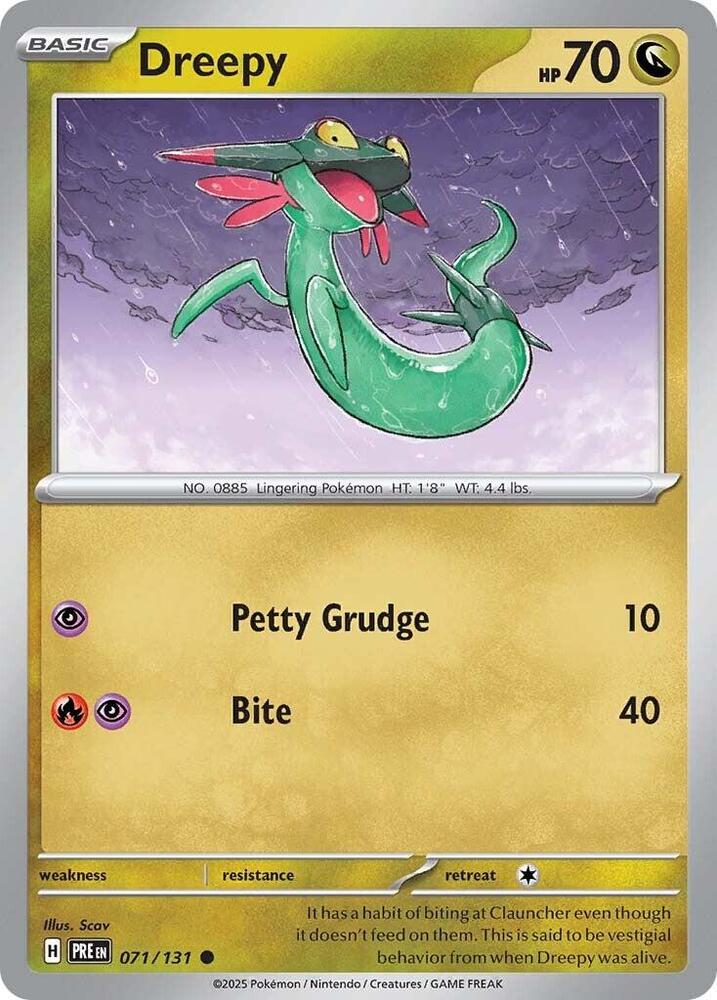 Dreepy (071/131) [Scarlet & Violet: Prismatic Evolutions] | Good Games Modbury