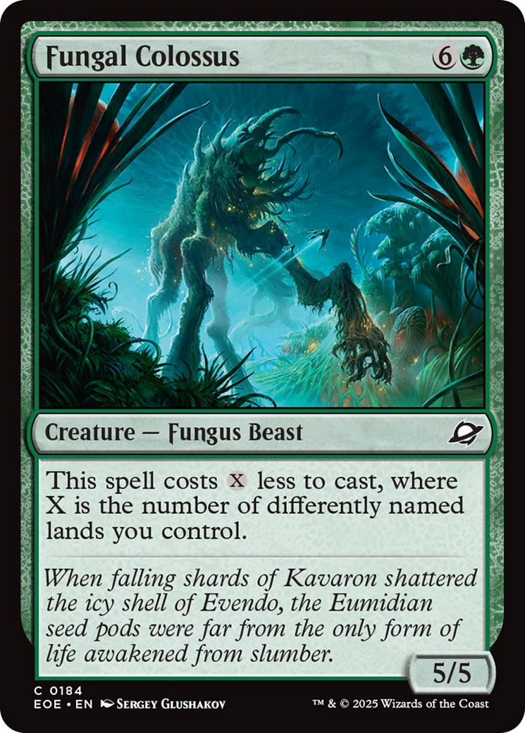 Fungal Colossus [Edge of Eternities] | Good Games Modbury