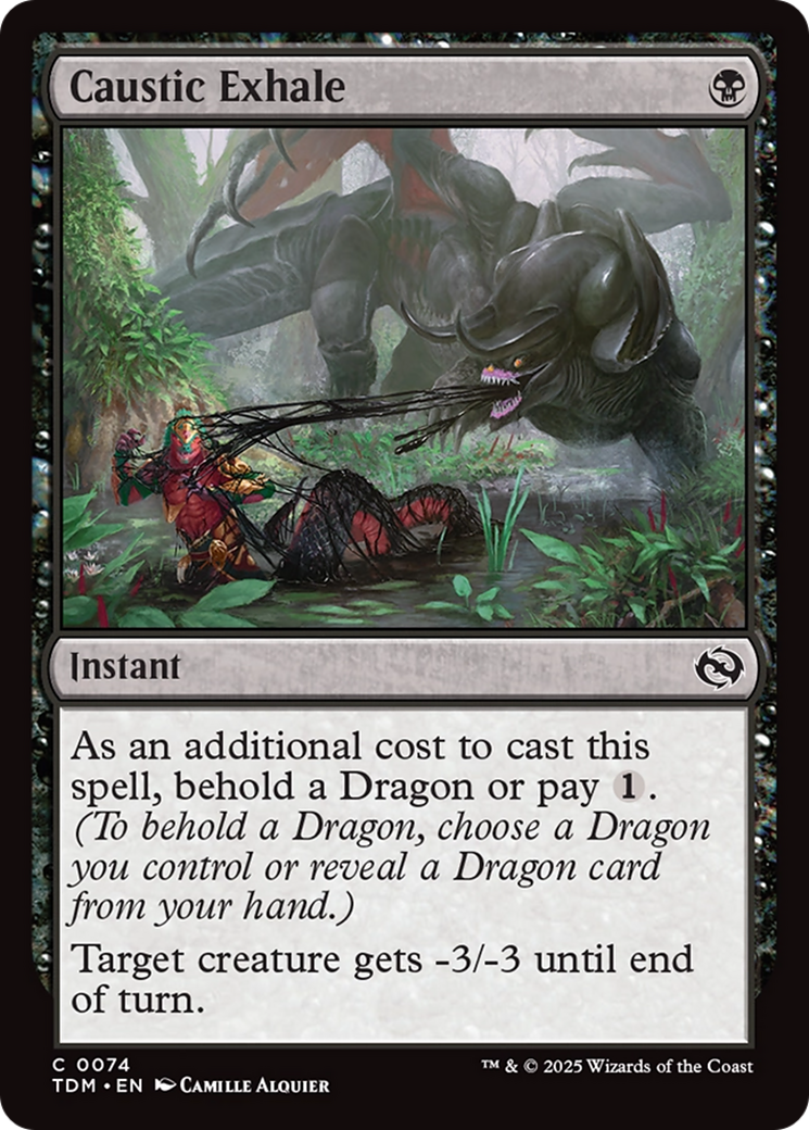 Caustic Exhale [Tarkir: Dragonstorm] | Good Games Modbury