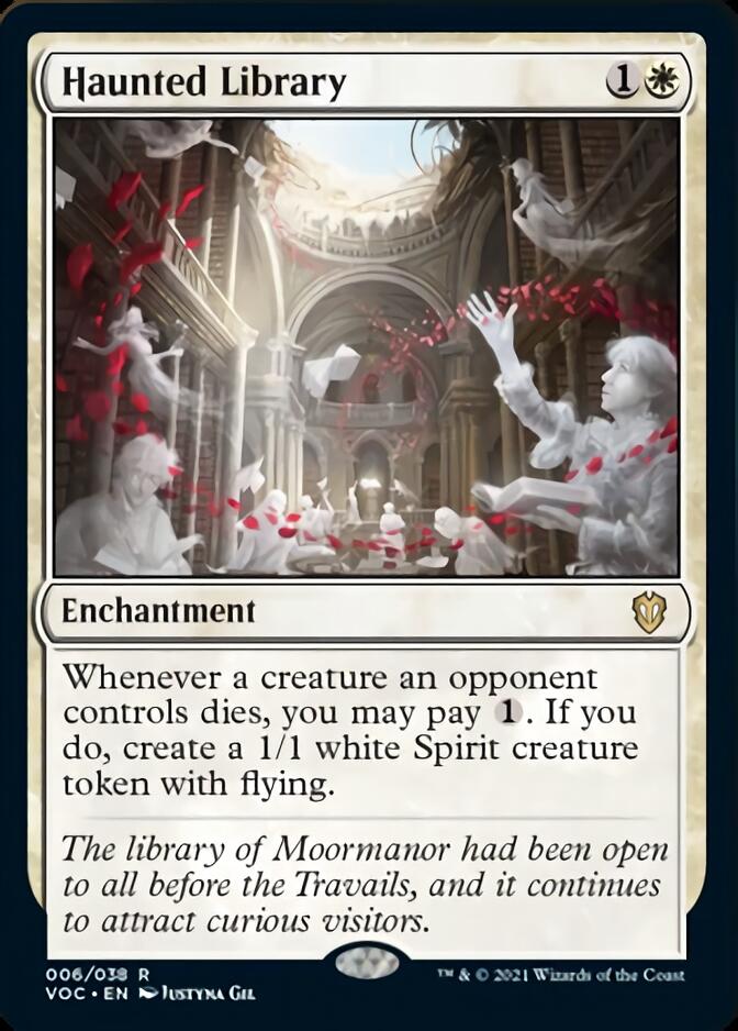 Haunted Library [Innistrad: Crimson Vow Commander] | Good Games Modbury