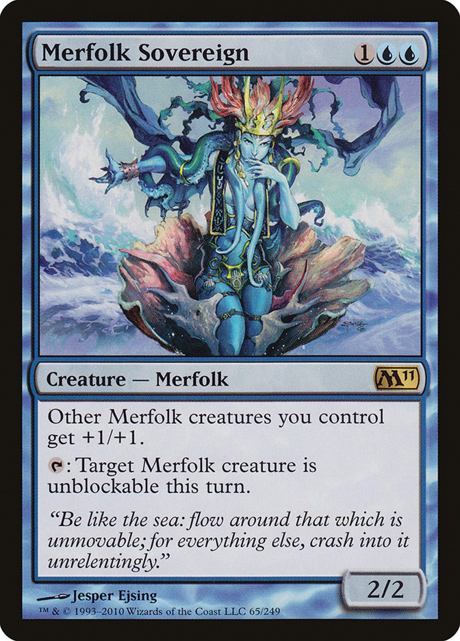 Merfolk Sovereign [Magic 2011] | Good Games Modbury