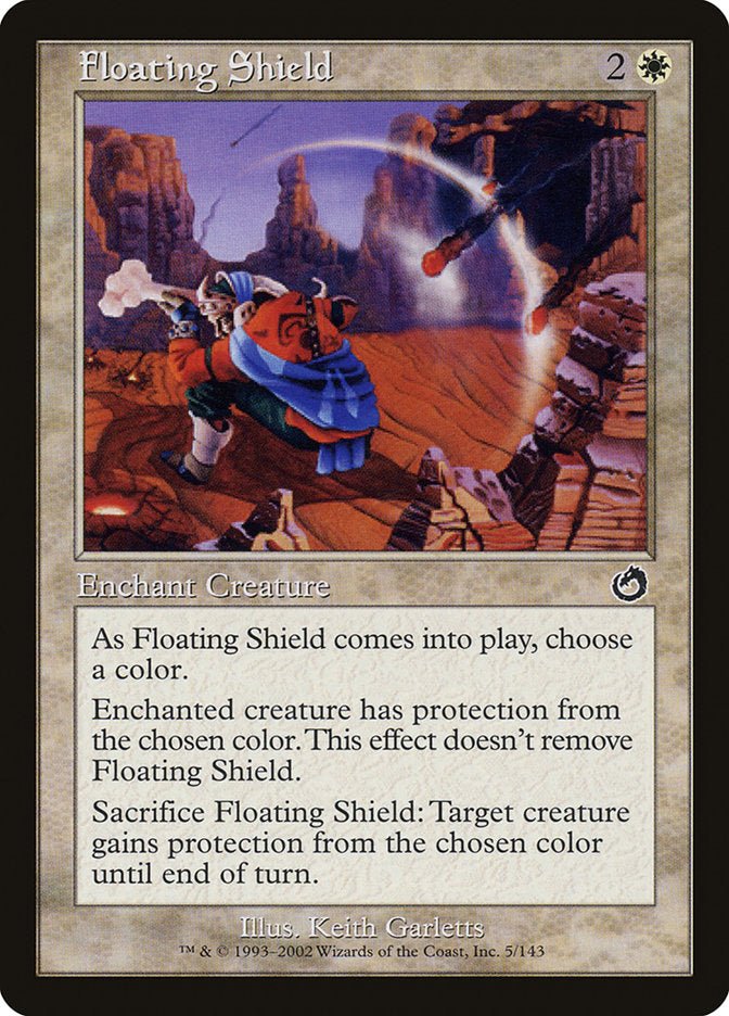 Floating Shield 5/143 (Torment)  - Foil | Good Games Modbury