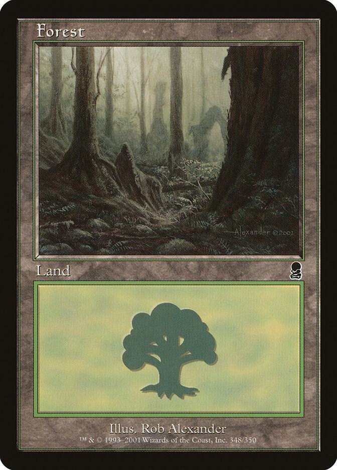 Forest 348/350 (Odyssey)  - Foil | Good Games Modbury