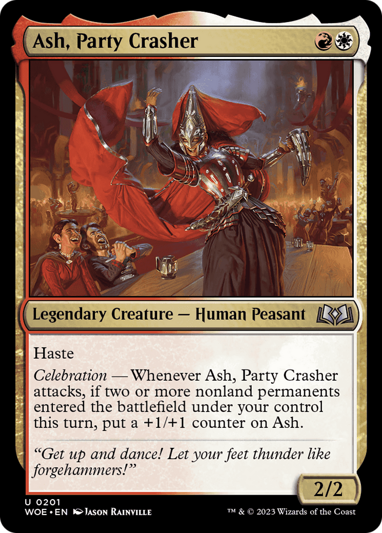 Ash, Party Crasher [Wilds of Eldraine] | Good Games Modbury