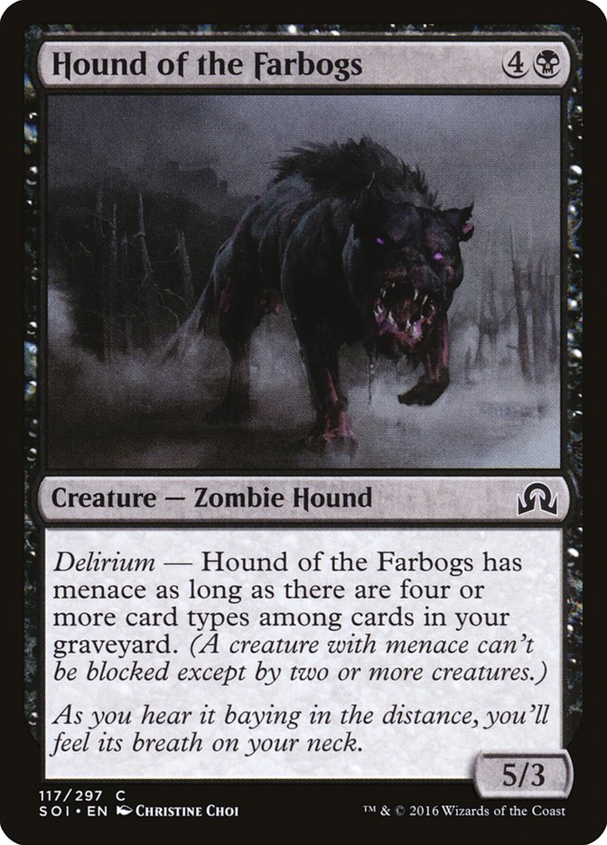 Hound of the Farbogs [Shadows over Innistrad] | Good Games Modbury