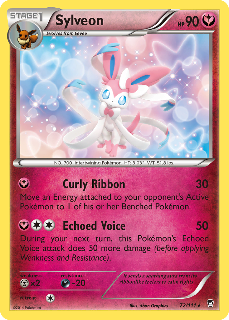 Sylveon (72/111) [XY: Furious Fists] | Good Games Modbury