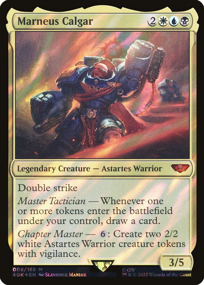 Marneus Calgar 8/617 (Universes Beyond: Warhammer 40,000)  - Surge Foil | Good Games Modbury