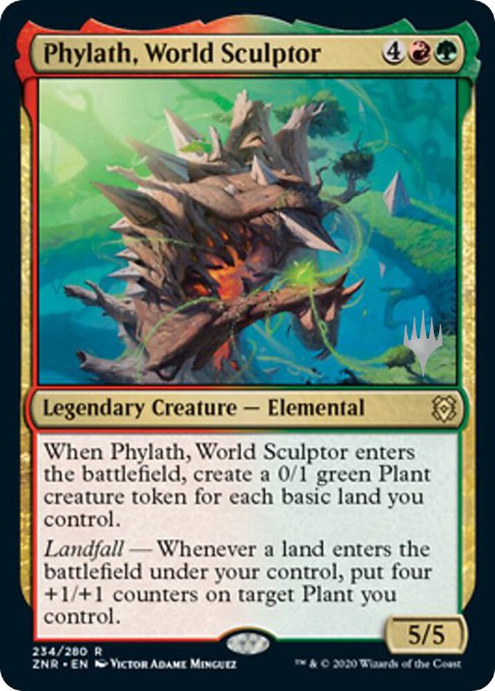 Phylath World Sculptor 234p/169 (Promo Pack: Zendikar Rising)  | Good Games Modbury