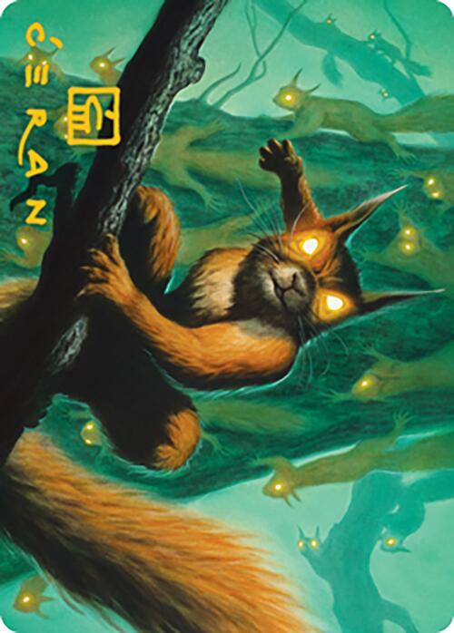 Chatterstorm Art Card Gold Stamped Signature 69 (Art Series: Modern Horizons 2)  | Good Games Modbury