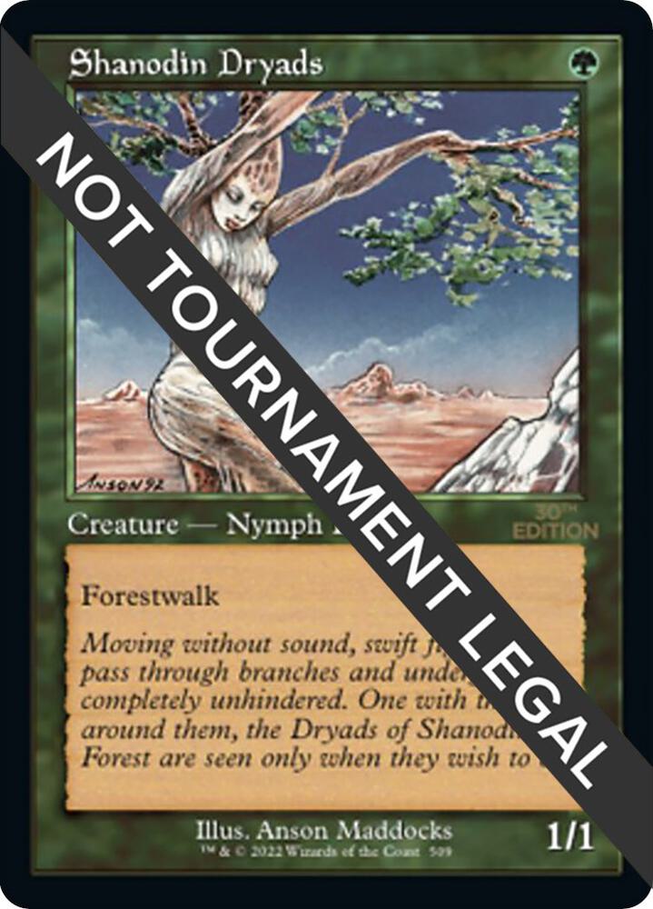 Shanodin Dryads Retro Frame 509/594 (30th Anniversary Edition)  | Good Games Modbury
