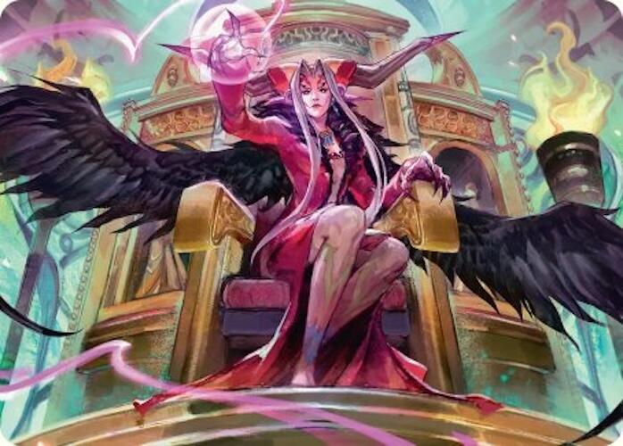 Sorceresss Schemes Art Card 9 (Art Series: FINAL FANTASY)  | Good Games Modbury