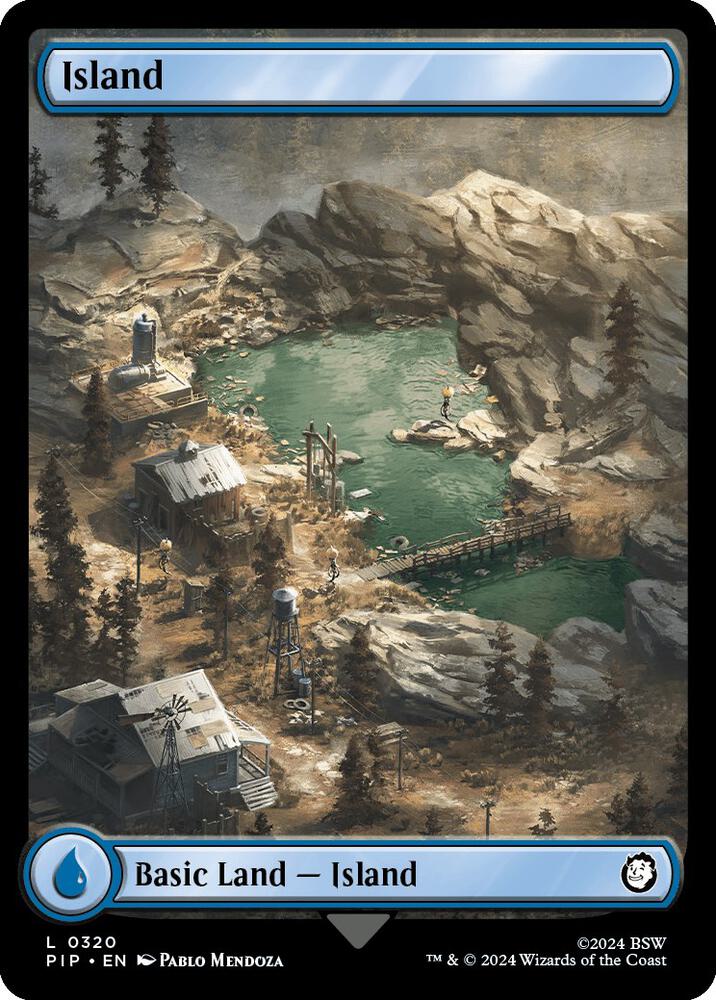 Island 320/326 (Universes Beyond: Fallout)  - Full Art | Good Games Modbury