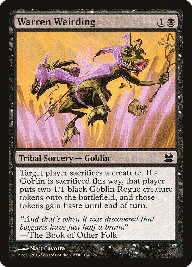 Warren Weirding 104/229 (Modern Masters)  - Foil | Good Games Modbury