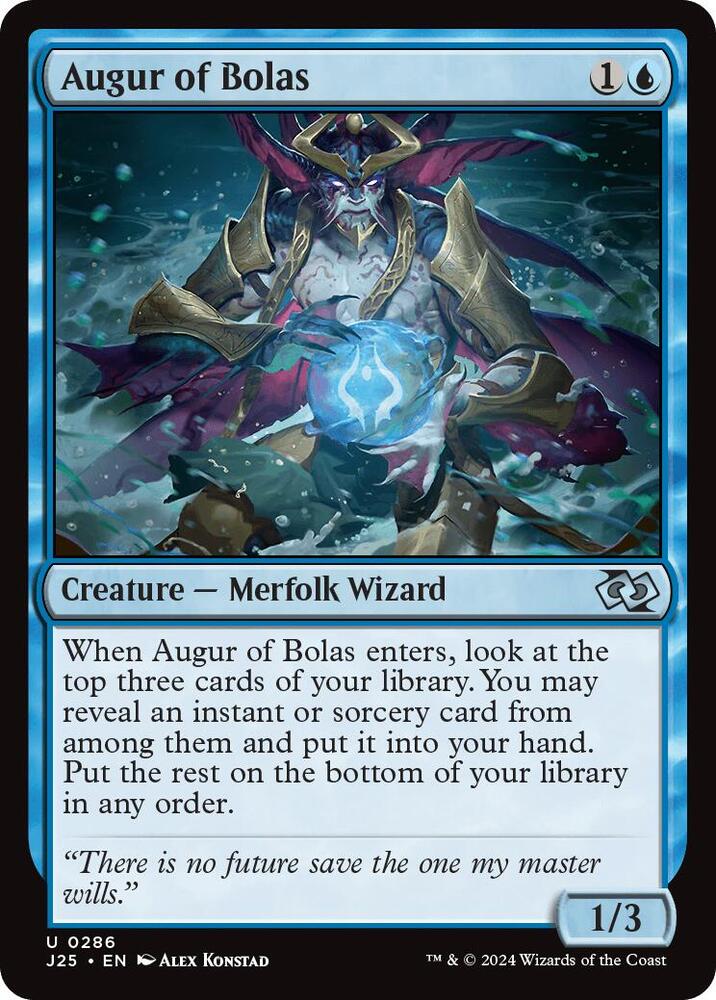 Augur of Bolas 286/779 (Foundations Jumpstart)  | Good Games Modbury