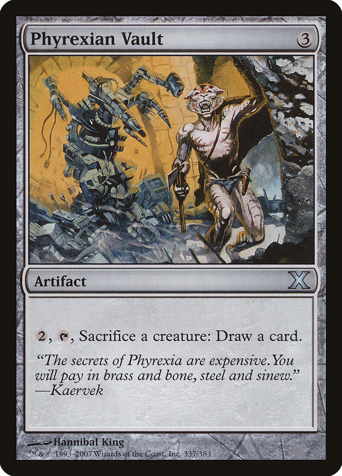 Phyrexian Vault [Tenth Edition] | Good Games Modbury