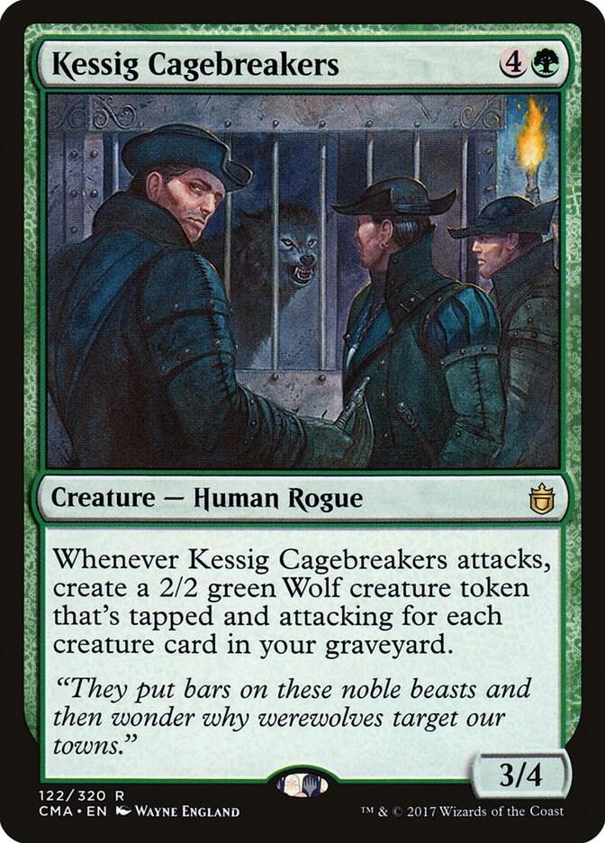 Kessig Cagebreakers 122/320 (Commander Anthology)  | Good Games Modbury