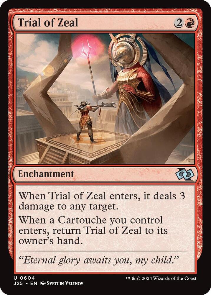 Trial of Zeal 604/779 (Foundations Jumpstart)  | Good Games Modbury